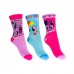 Calzini da bambina My little Pony in cotone spugnoso RH0723 (3 PEZZI)